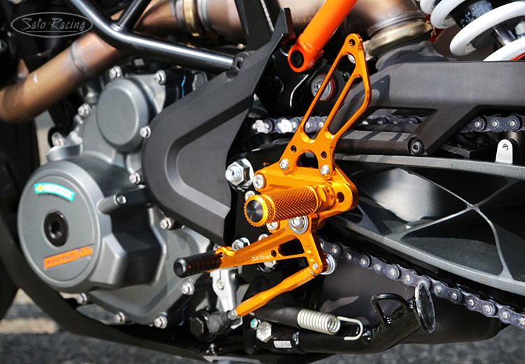 SATO RACING | Rear Sets - KTM 250 / 390 Duke ('17- )