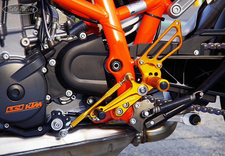 SATO RACING | Rear Sets - KTM 690 DUKE ('12-'18)