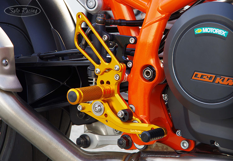 SATO RACING KTM 690 Duke ('12- ) Rear Sets [R]-side