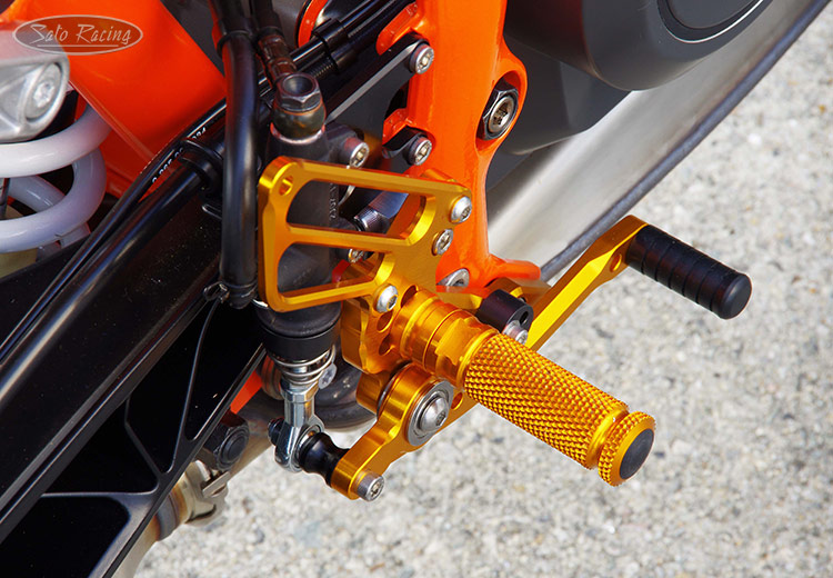 SATO RACING KTM 690 Duke ('12- ) Rear Sets [R]-side