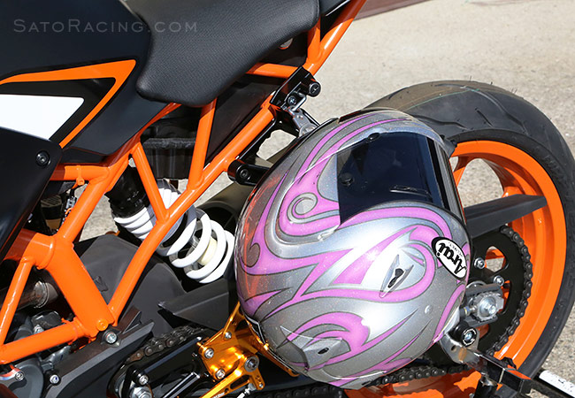 SATO RACING Helmet Lock for KTM RC125 / RC390