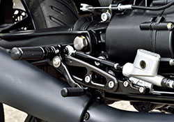 SATO RACING Moto Guzzi V7 850 Rear Sets for Arrow Exhaust