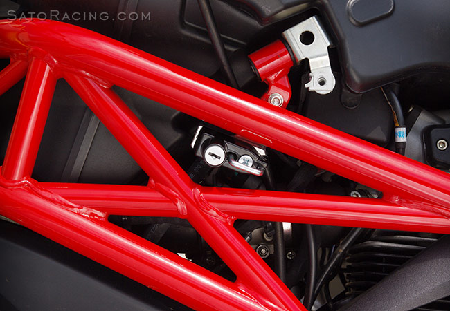 SATO RACING Helmet Lock for Ducati Monster 696 / 796 / 1100