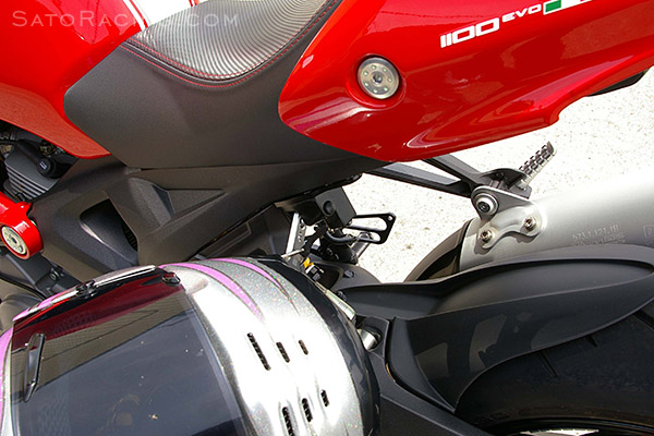 ducati helmet lock