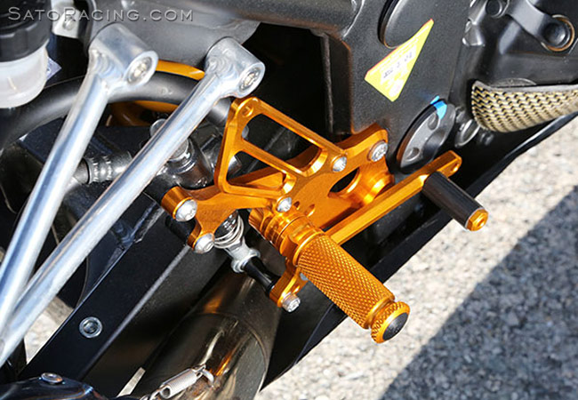 SATO RACING | Race Concept Rear Sets - Kawasaki Ninja 300 / 250