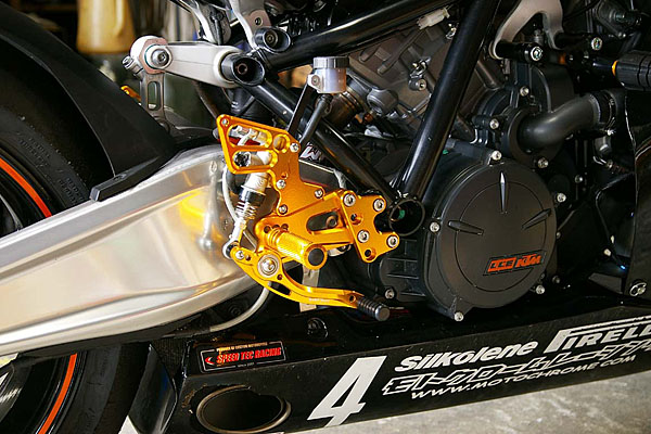 SATO RACING KTM RC8 Rear Sets [R]-side