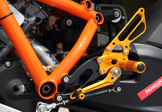 SATO RACING RC8 'Race Concept' Rear Sets [L]-side