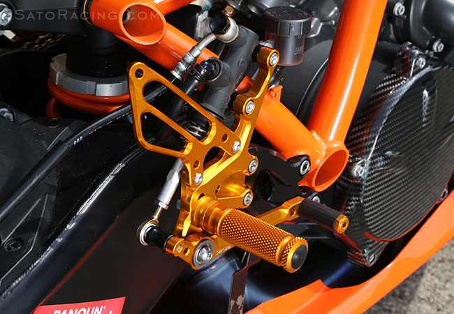 SATO RACING RC8 'Race Concept' Rear Sets [R]-side