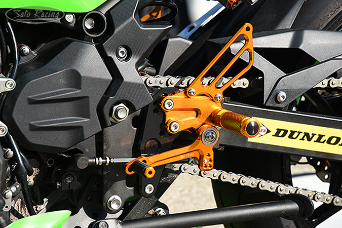 SATO RACING Ninja 400 / 250 ('18- ) Race Concept Rear Sets [L]-side