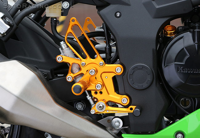 SATO RACING Ninja 250 SL ('15- ) Rear Sets [R]-side