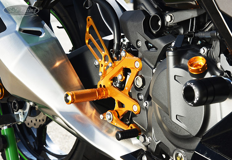 SATO RACING Ninja 400 / Z400 Rear Sets [R]-side