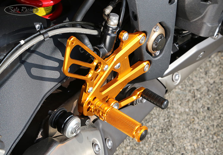 SATO RACING Triumph Street Triple/ R ('13-'16) Rear Sets [R]-side