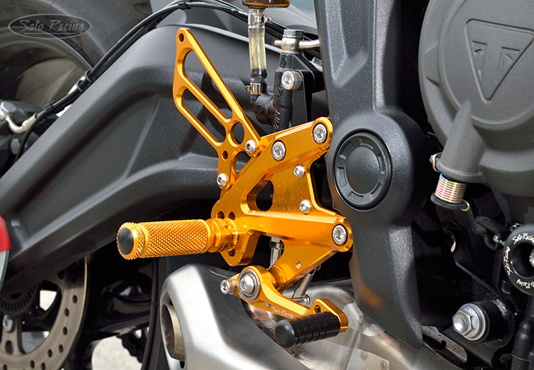 SATO RACING Triumph Rear Sets [R]-side for Triumph Trident 660