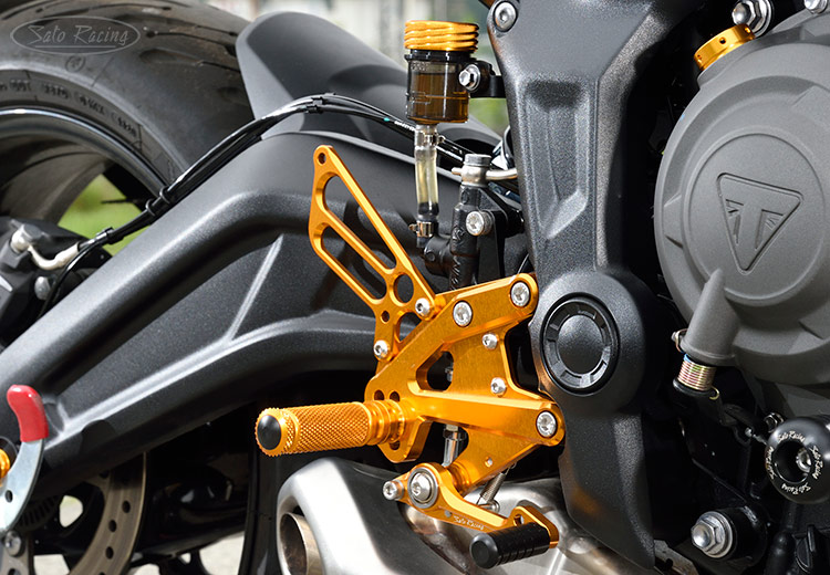 SATO RACING Triumph Rear Sets [R]-side for Triumph Trident 660