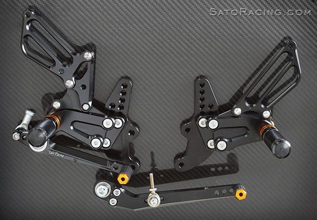 SATO RACING GSX-R1000 ('09-'16) Race Concept Rear Sets