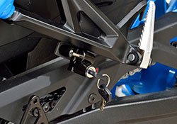 SATO RACING Suzuki GSX-8S / R Helmet Lock