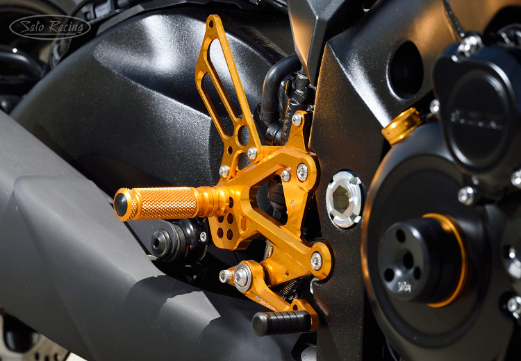 SATO RACING Suzuki Katana Rear Sets R-side