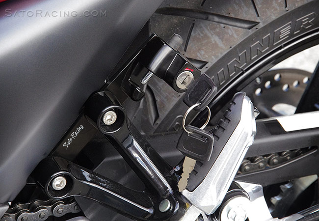 SATO RACING | Helmet Lock - Suzuki GW250 (GSR250/ INAZUMA) ('12-'17)