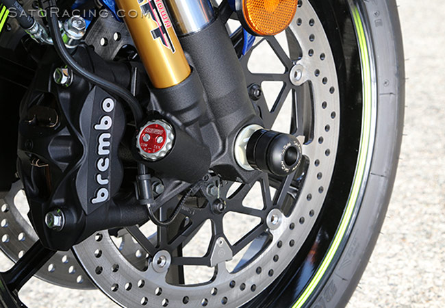 SATO RACING Front Axle Sliders for GSX-R1000/R ('17- )