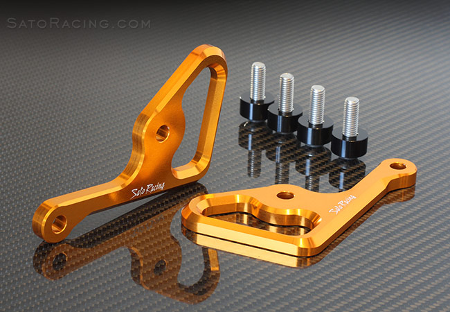 SATO RACING Racing Hooks in Gold for 2015-20 GSX-S1000