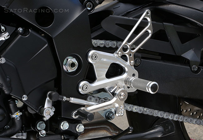 SATO RACING | Rear Sets - Suzuki GSX-S1000/F/Z ('16- )