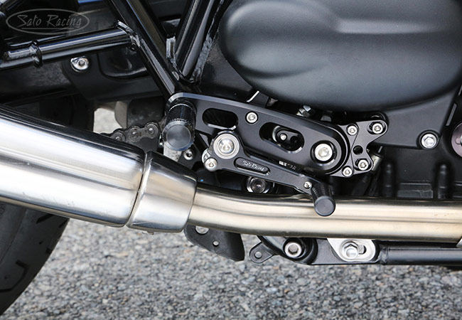 SATO RACING Triumph Bonneville / Street Twin '16- Rear Sets [R]-side