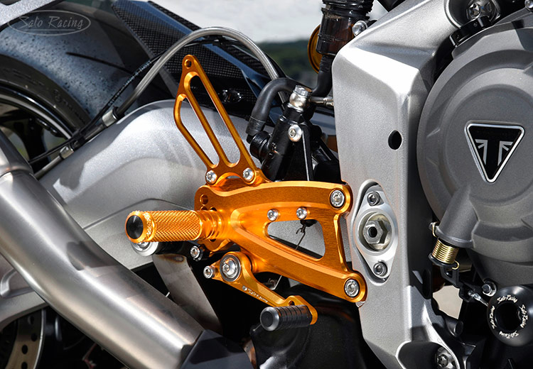 SATO RACING Triumph Daytona 765 ('20) Rear Sets [R]-side