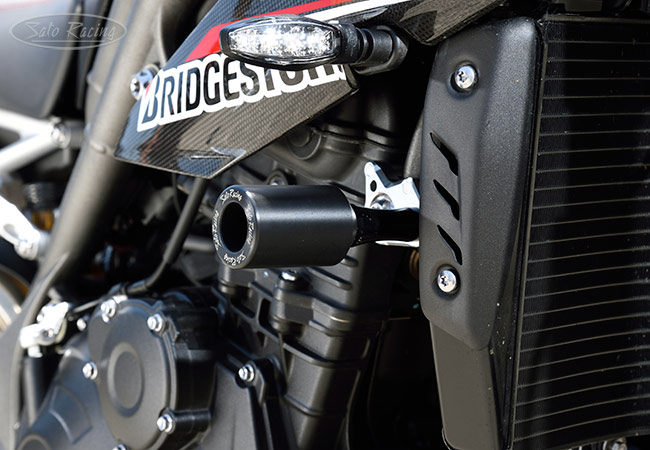 SATO RACING | Frame Sliders - Triumph Speed Triple 1050 ('11-'20)