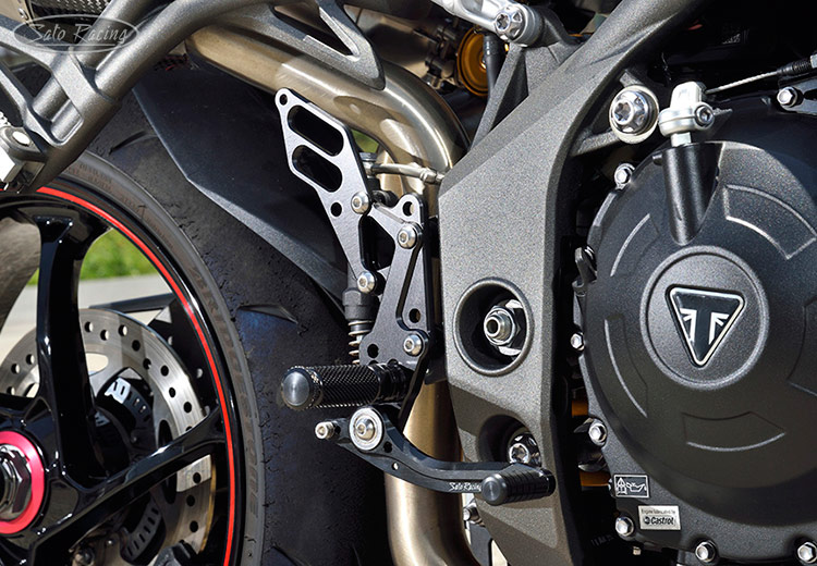 SATO RACING Triumph Speed Triple 1050 S / RS  ('18- ) Rear Sets [R]-side