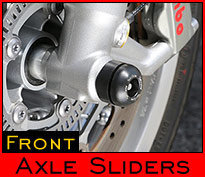 Thruxton/R Front Axle Sliders