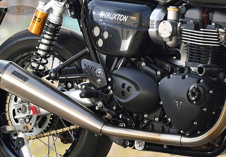 Triumph thruxton clearance r passenger pegs