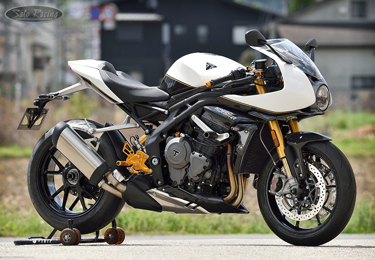 SATO RACING | Frame Sliders - Triumph Speed Triple 1200 RS / RR '22-