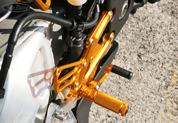 SATO RACING Yamaha FZ-10 / MT-10 '17- Rear Sets [R]-side in Gold