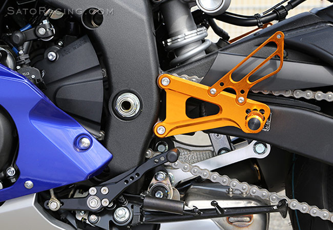 SATO RACING Rear Sets [L]-side for Yamaha YZF-R6 '17- 