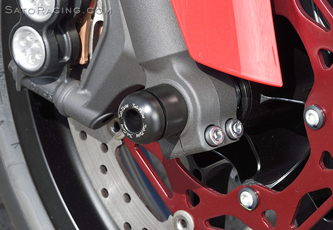 SATO RACING Front Axle Sliders for YZF-R1 '15- / R6 '17- / FZ-10