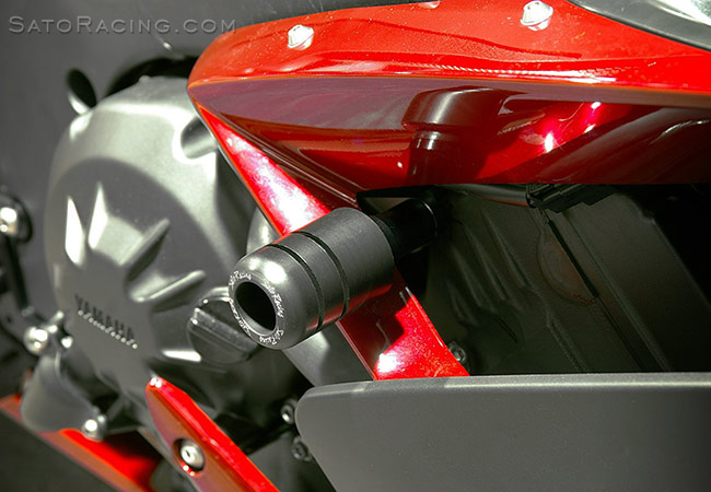 SATO RACING Frame Sliders for 2007-08 YZF-R1 - R-side