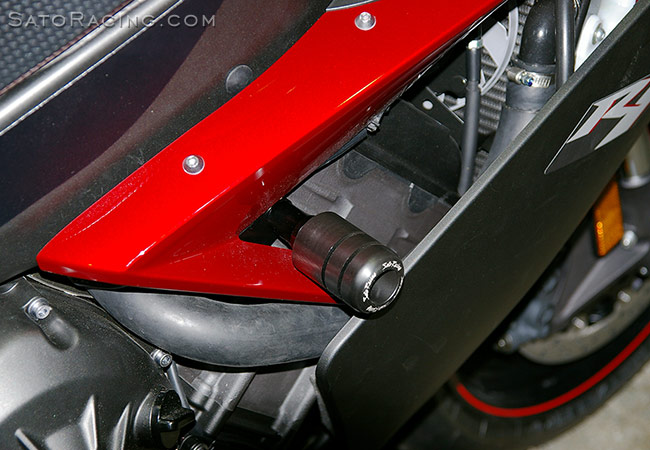 SATO RACING Frame Sliders for 2007-08 YZF-R1 - R-side