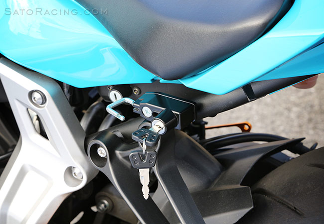 SATO RACING Helmet Lock for Yamaha FZ-07 / MT-07