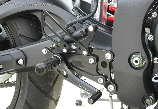 SATO RACING Rear Sets for 2003-05 Yamaha YZF-R6