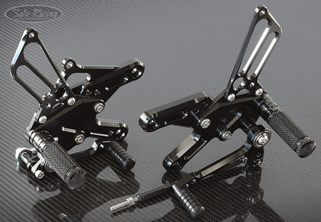 SATO RACING Z900 '17- Rear Sets kit in Black