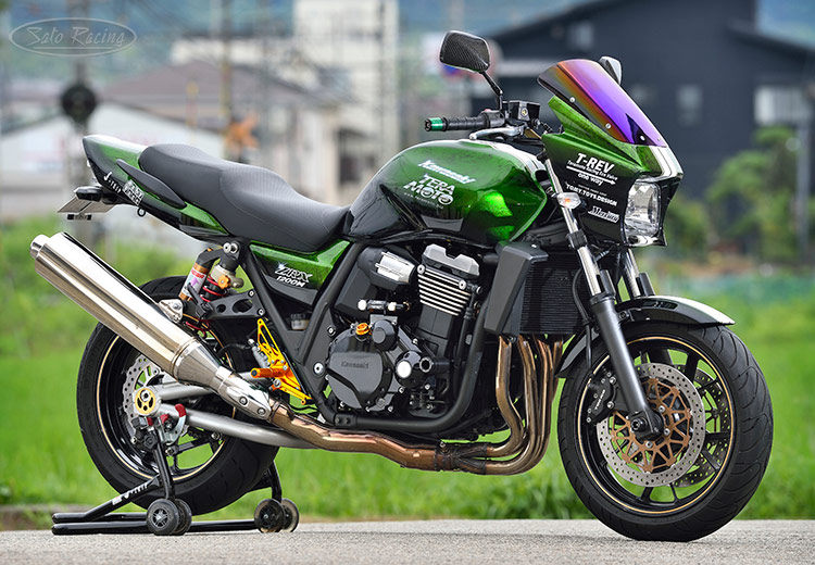 Kawasaki ZRX1200 DAEG with SATO RACING Rear Sets and other parts