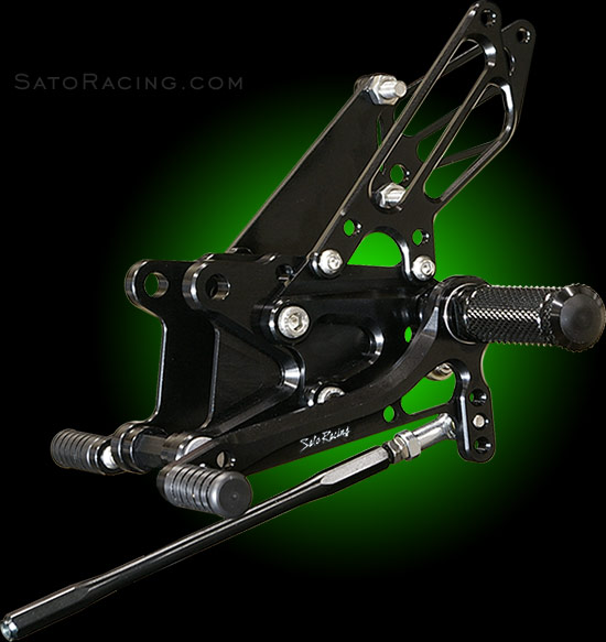 SATO RACING | Rear Sets - Kawasaki ZX-10R ('06-'07)