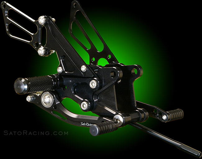 SATO RACING | Rear Sets - Kawasaki ZX-10R ('06-'07)