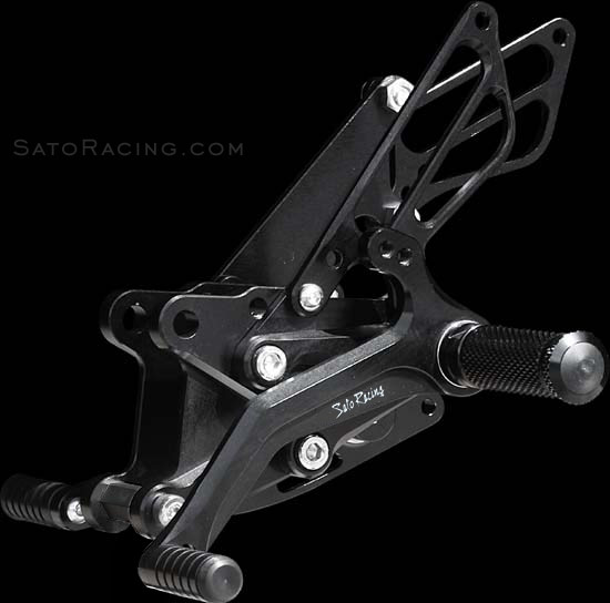 SATO RACING | Rear Sets - Kawasaki ZX-10R ('06-'07)