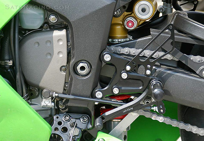 SATO RACING ZX-6R '05-'08 Rear Sets [L]-side