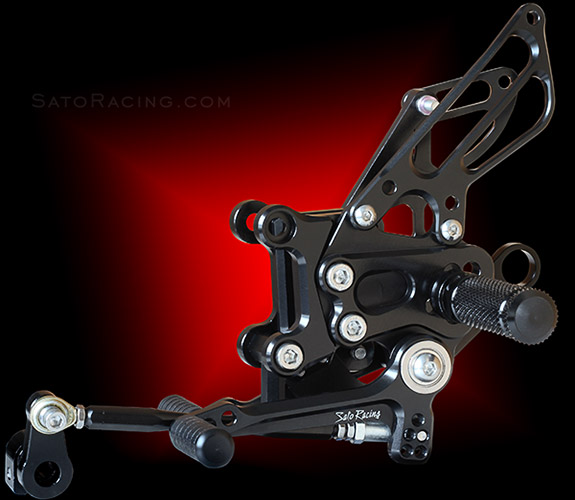 SATO RACING Aprilia RSV4 ('09-'11) Rear Sets [L]-side