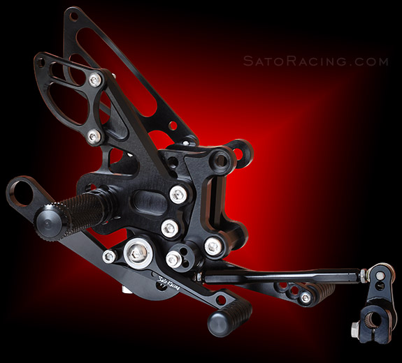 SATO RACING | Rear Sets - aprilia RSV4 ('09-'11)