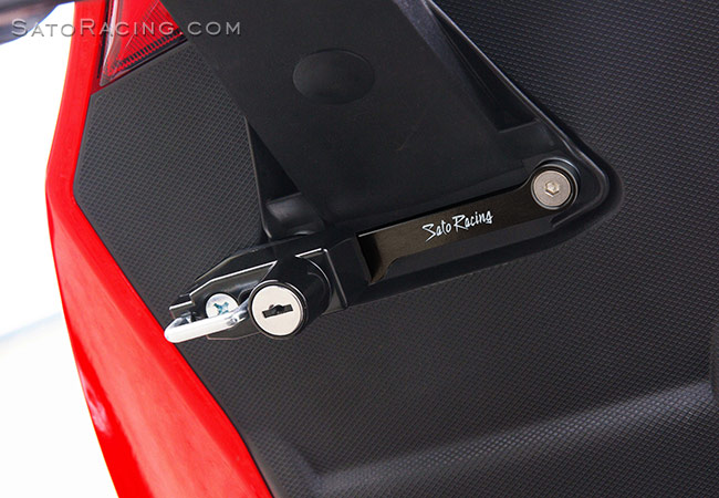 SATO RACING Helmet Lock for Aprilia RSV4/ Tuono V4 R