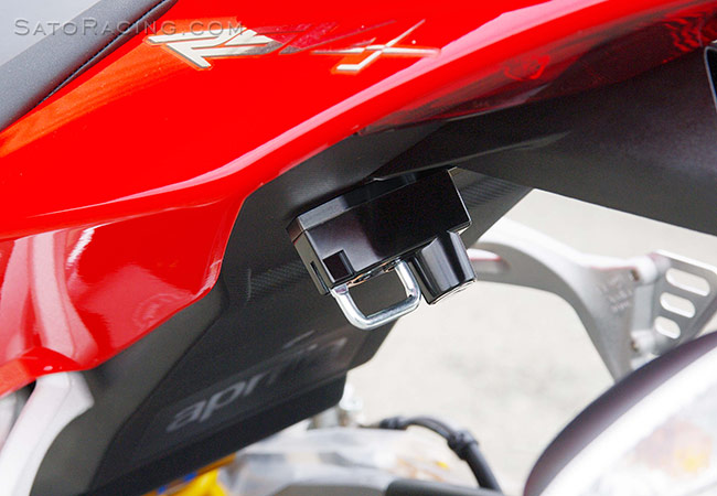 SATO RACING Helmet Lock for Aprilia RSV4/ Tuono V4 R