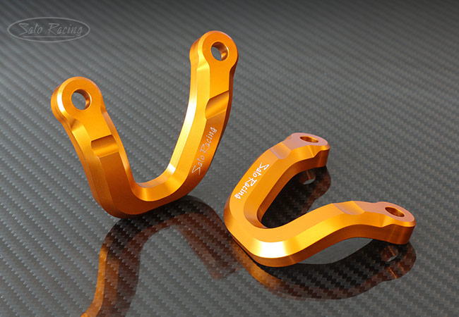 SATO RACING Aprilia RSV4 / Tuono V4 Racing Hooks in Gold